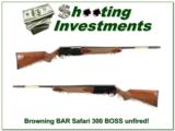 Browning BAR Safari 300 Win unfired with BOSS - 1 of 4