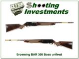 Browning BAR Safari 300 Win unfired with BOSS XX Wood! - 1 of 4