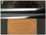 Browning A5 Light 12 Belgium 2 Millionth unfired in case! - 4 of 4