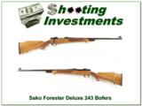 Sako Forester 243 Deluxe Bofers Steel Pre-Garcia! - 1 of 4