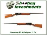 Browning A5 1950 Belgium 12 Ga collector RARE 30in MOD! - 1 of 4