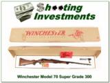 Winchester Model 70 Super Grade 300 NIB New Haven - 1 of 4