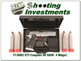STI 2011 Caspian in 40 S&W 4 magazines - 1 of 4