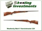Weatherby Mark V Varmintmaster 26in German 224 - 1 of 4