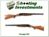 Savage 24V 20 Ga over 222 Remington Exc Cond! - 1 of 4
