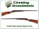 Fulton Hunters Special 12 Gauge SxS - 1 of 4