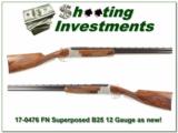 FN by Browning Superposed B25 12 Gauge Exceptional! - 1 of 4