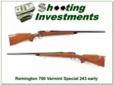 Remington 700 BDL Varmint Special 243 Win Pressed Checkering - 1 of 4