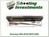 Browning 1885 40-65 BPCR 30in, case colored ANIB - 1 of 4