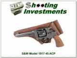 Smith & Wesson Model 1917 in 45 ACP made in 1918 - 1 of 4