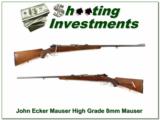 Johan Ecker Austrian 8x57 High Grade Mauser 8mm - 1 of 4