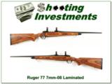 Ruger 77 RL in rare 7mm-08 20in lightweight Synthetic - 1 of 4
