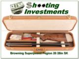 Browning Superposed 20 Gauge Pigeon 28in Skeet - 1 of 4