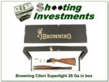 Browning Citori Superlight 20 Gauge in box - 1 of 4