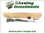 Weatherby Mark V Ultra-light 30-06 in box - 1 of 4