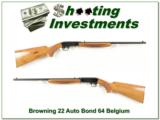 Browning 22 Auto 64 Belgium Blond nice! - 1 of 4
