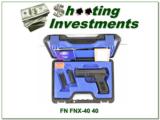 FNH FNX-40 Black .40 S&W in case - 1 of 4