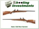 Sako I 222 Remington Varmint Heavy Barrel - 1 of 4