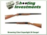 Browning Citori Superlight 20 Gauge 26in IC and Mod- 1 of 4