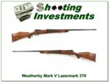 Weatherby Mark V Lazermark 378 Wthy mag - 1 of 4