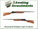 Browning A5 Light 12 59 Belgium VR collector! - 1 of 4