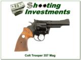 Colt Trooper MK III 4in 357 Exc Cond! - 1 of 4