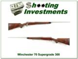 Winchester Model 70 Classic Supergrade Stainless Walnut 300 Win - 1 of 4