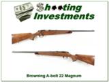 Browning A-bolt 22 magnum Nice! - 1 of 4