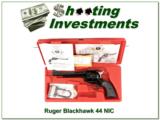 Ruger Blackhawk 44 Mag NIC 50 years of 44 Rem Mag! - 1 of 4