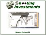 Beretta Bobcat 22LR in box pear grips - 1 of 4