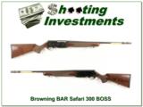 Browning BAR Safari 300 Win unfired with BOSS! - 1 of 4