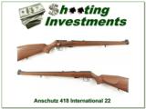 Anschutz 418 International 22 Exc Cond - 1 of 4