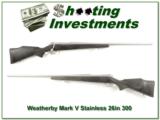 Weatherby Mark V Stainless 26in 300 Wthy Mag - 1 of 4
