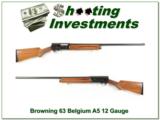 Browning A5 12 Gauge 63 Belgium - 1 of 4