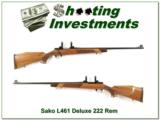 Sako Vixen L461 Deluxe 222 Remington collector! - 1 of 4