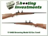 Browning Model 52 22 LR Rimfire near new! - 1 of 4