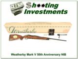 Weatherby Mark V 300 50th Anniversary 1995 NIB - 1 of 4