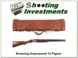 Browning Superposed 1957 Pigeon Grade Funken Engraved with case - 1 of 4