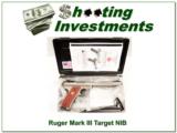 Ruger Mark III Target Stainless 22 NIC! - 1 of 4