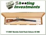 Beretta 7000 Gold Rush Deluxe Carbine NIB 45 Colt - 1 of 4