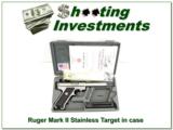 Ruger Mark II Target Stainless ANIC - 1 of 4