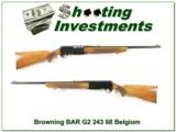 Browning BAR Grade II 68 Belgium 243 Win Blond! - 1 of 4