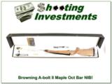 Browning A-bolt II Maple Octagonal 243 NIB! - 1 of 4