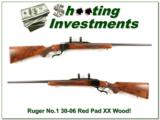 Ruger No. 1 30-06 Red Pad XX Wood Exc Cond! - 1 of 4