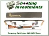 Browning BAR Safari 243 RARE with BOSS! - 1 of 4