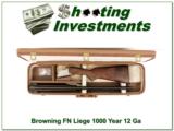Browning City of Liege 1000 Years B27 Superposed 12 Gauge in Case! - 1 of 4