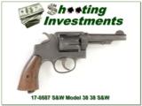 Smith & Wesson Victory revolver 38 S&W - 1 of 4