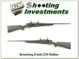 Browning A-bolt 270 Stalker 22in - 1 of 4