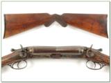The Continental Belgium made 10 Gauge SxS Antique - 2 of 4