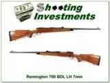 Early Remington 700 BDL Left Handed, Pressed Checkering 7mm - 1 of 4